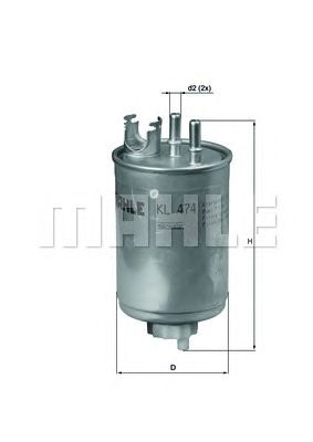 MAHLE ORIGINAL KL474