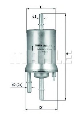 MAHLE ORIGINAL KL572