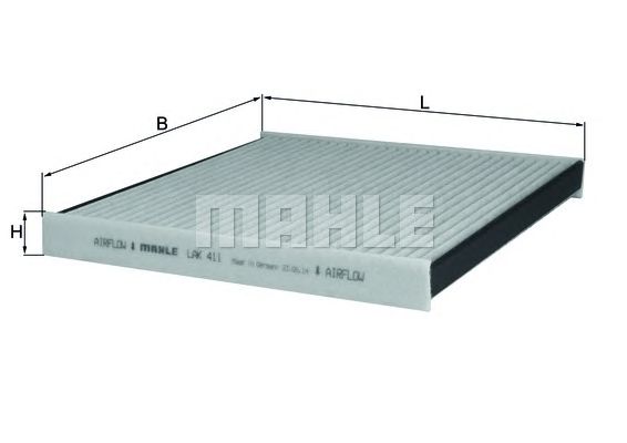 MAHLE ORIGINAL LAK411