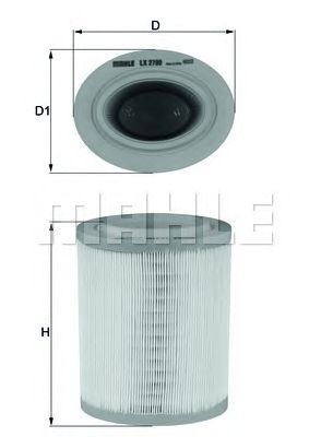 MAHLE ORIGINAL LX2790
