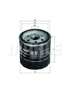 MAHLE ORIGINAL OC21