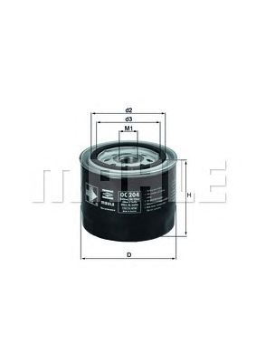 MAHLE ORIGINAL OC204
