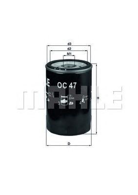 MAHLE ORIGINAL OC47