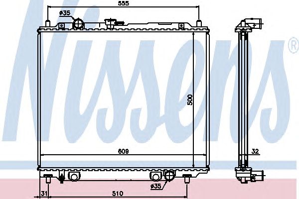 NISSENS 62801