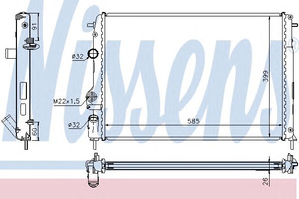 NISSENS 63896A
