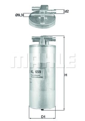 MAHLE ORIGINAL KL659