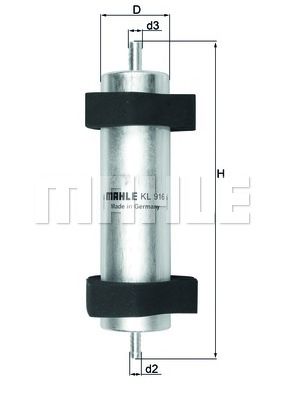 MAHLE ORIGINAL KL916