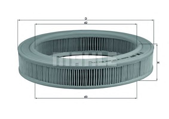 MAHLE ORIGINAL LX203