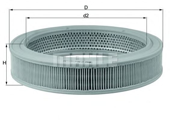 MAHLE ORIGINAL LX208