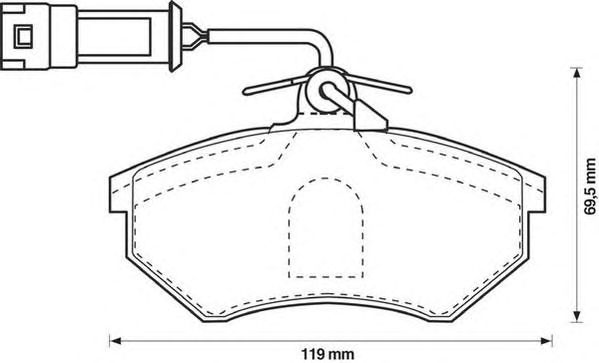 JURID/BENDIX 571356J