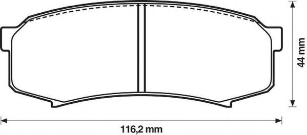 JURID/BENDIX 572245J
