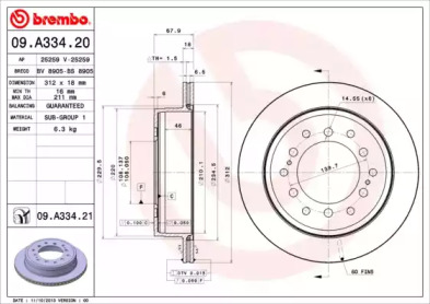 BREMBO 09A33421