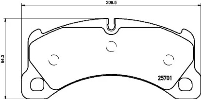 BREMBO P65033