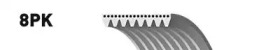 GATES 8PK2035