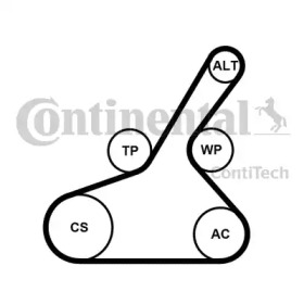 CONTITECH 6PK1190K1