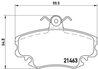 BREMBO P68008