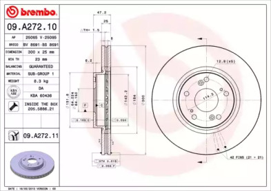 BREMBO 09A27211